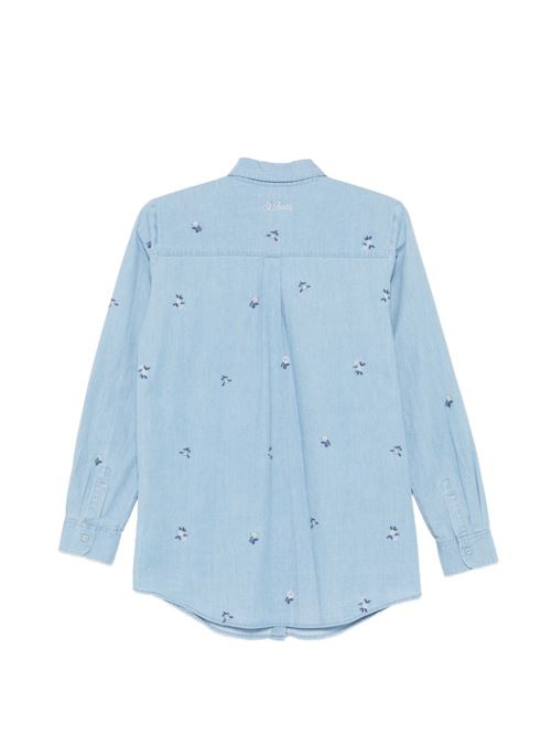 Camicia bambina MC2 Saint Barth celeste MC2 SAINT BARTH Kids | MINI BRIGITTE00379L